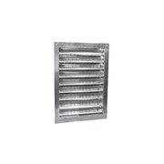 Master Flow Dual Louver 18X24In Aluminum DA1824